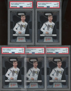 2018 Panini Prizm World Cup Timo Werner #98 PSA 10 GEM MINT Rookie RC